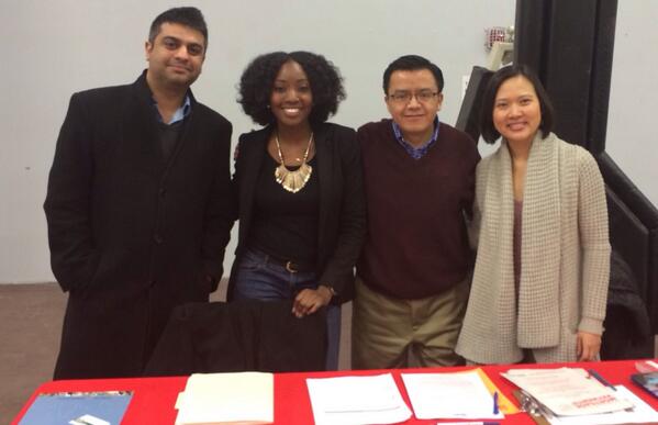 CNYCN Staff (from l to r. Shan Rehman, Tonya Rapley, Rudy Ulin, and Courins Youlisa)