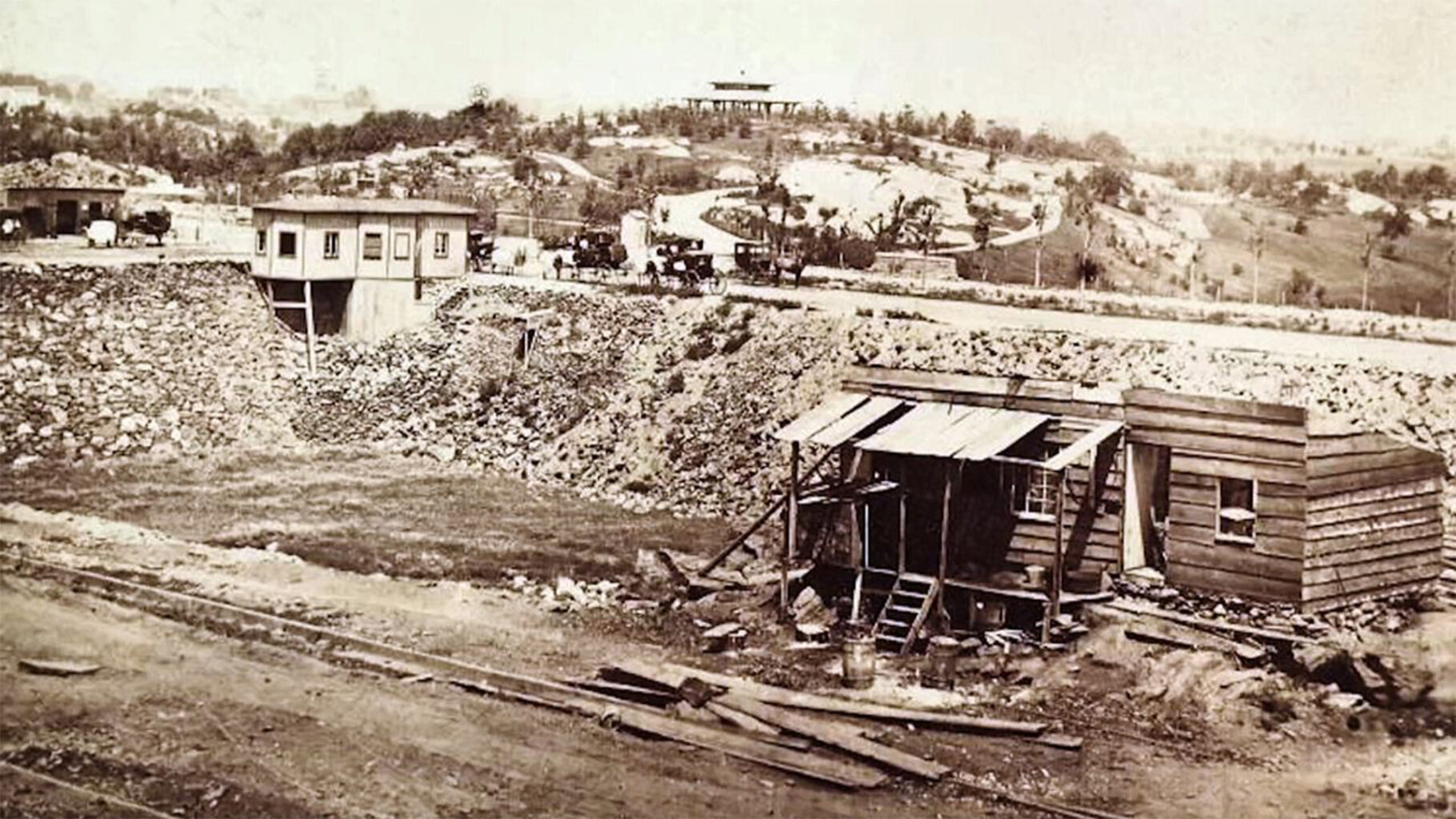 photo of seneca village from museum of modern art